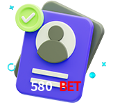 Tornar-se um membro do 580 BET é muito simples